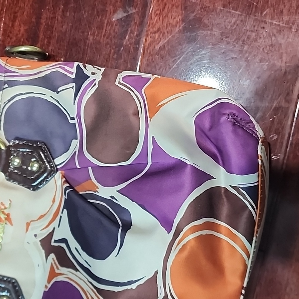 Coach Multicolor Patterned Bag - image 4